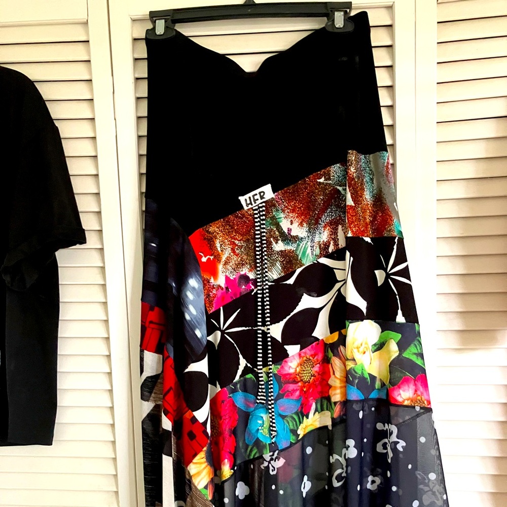 Fun jersey and poly skirt